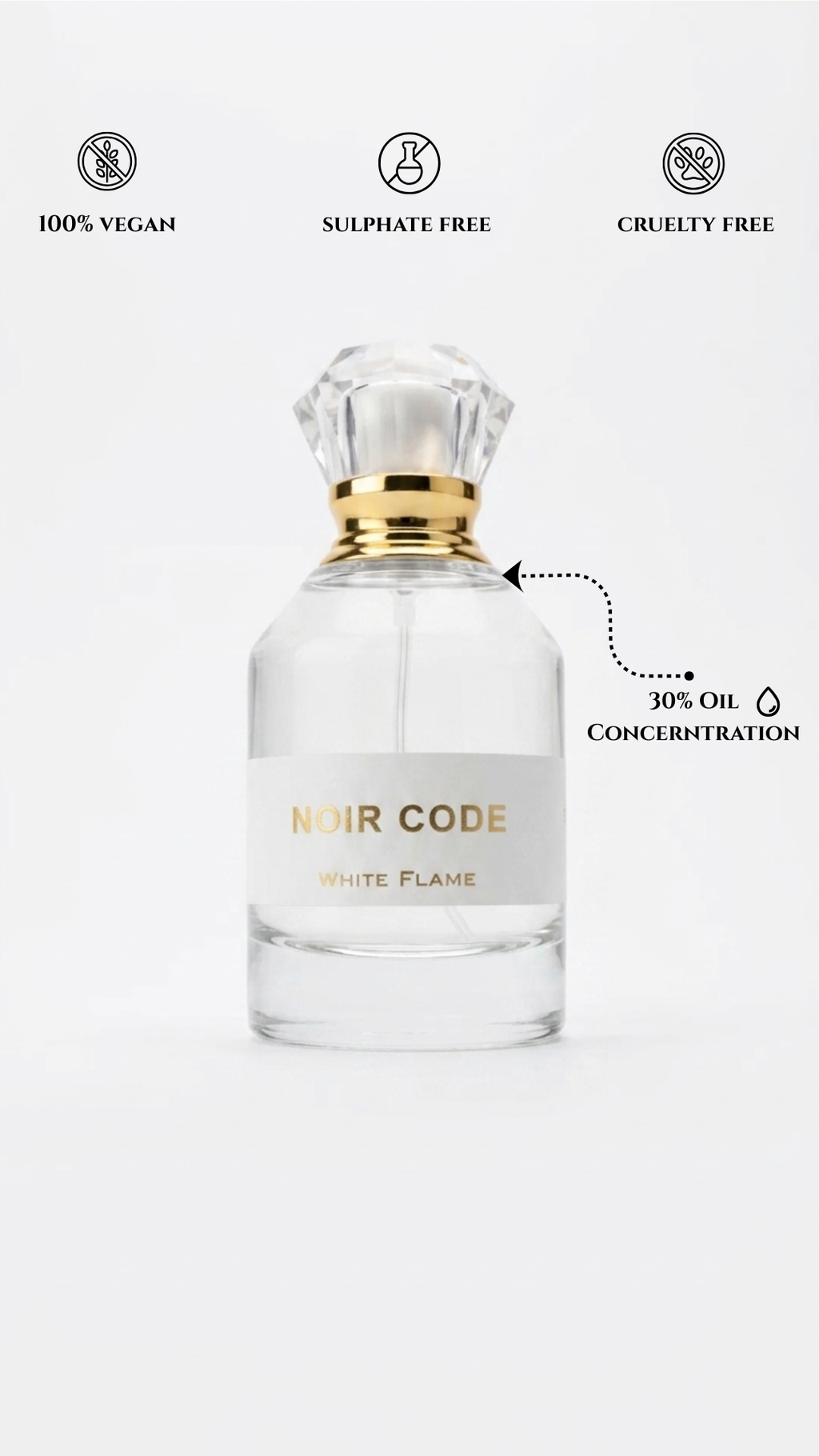 White Flame Freshness with a Powerful Edge