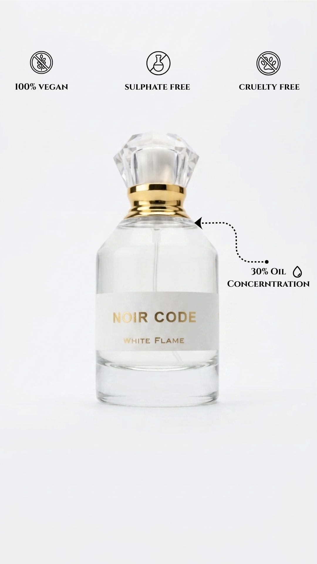 White Flame Freshness with a Powerful Edge